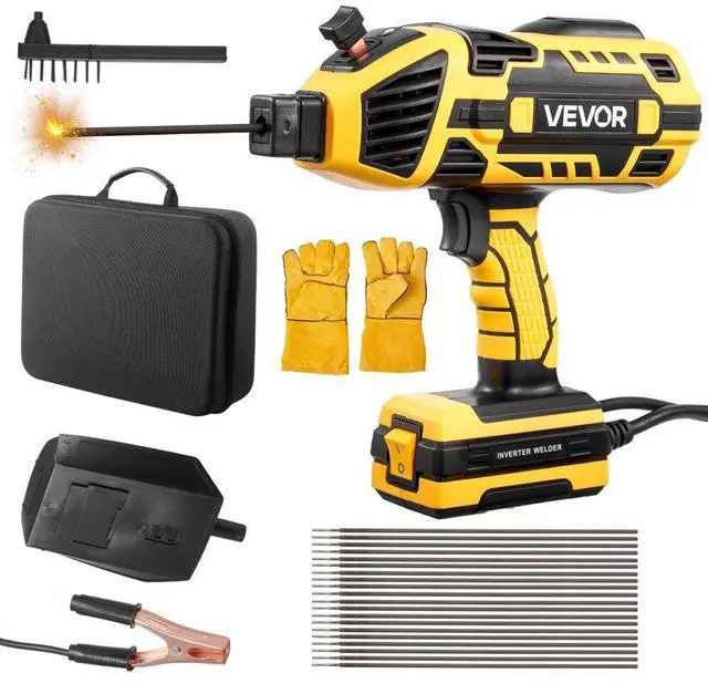 Main image of VEVOR Portable Handheld Welding Machine 20-140A with 5-Level Current Adjustment