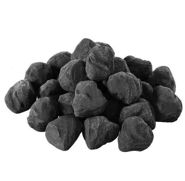 Main image of 1.2-2.0 Inch 25 Pcs Lava Rocks Fire Stones Reusable Fire Pit Stones