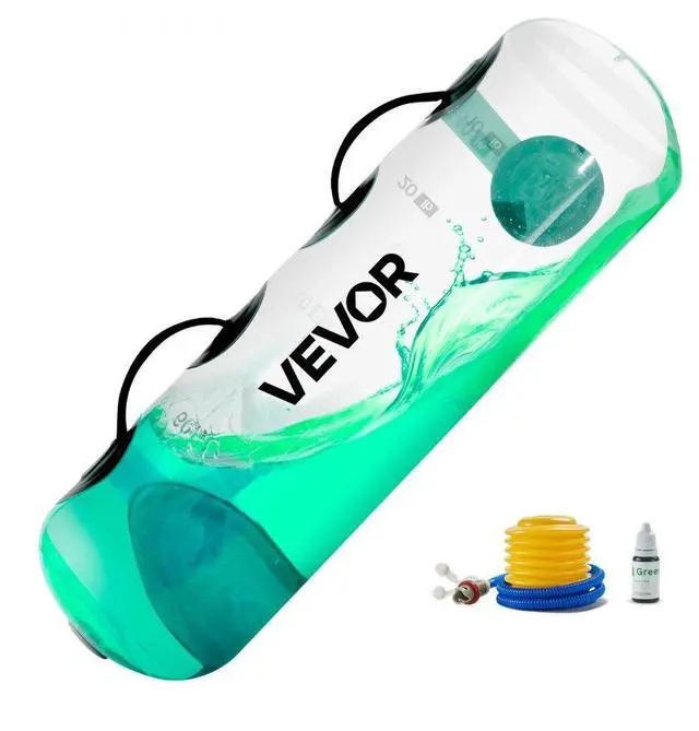 Main image of VEVOR Water Weights Aqua Bag, Large Aqua Bags for Workout, 50 lbs Adjustable Portable Stability Fitness & Full Body Exercise Equipment, for Strength Core and Balance Training, Home Gym Exercise, Clear