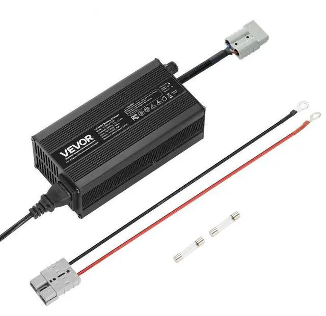 Main image of VEVOR 12V 20A Lithium Battery Charger 14.6V AC-DC LiFePO4 Smart Charger for RV