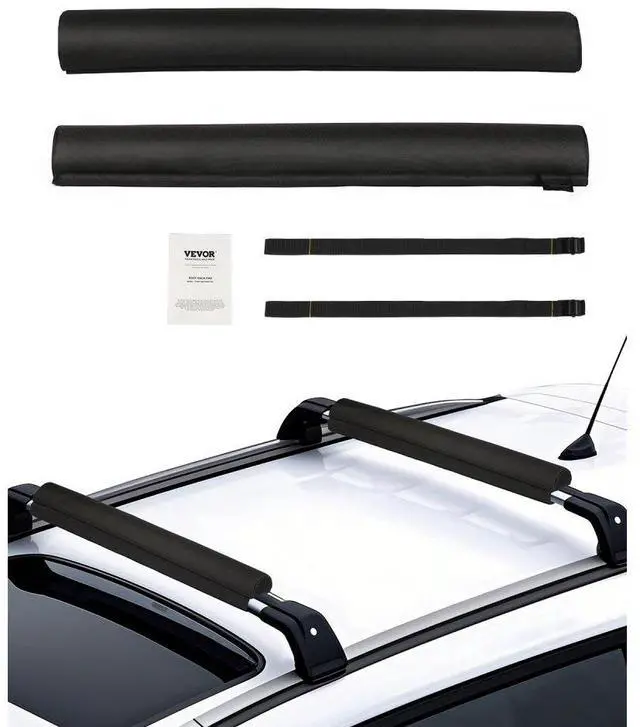Main image of Roof Rack Pads for Crossbar 88lbs Load Capacity for Kayak Canoe Surfboard