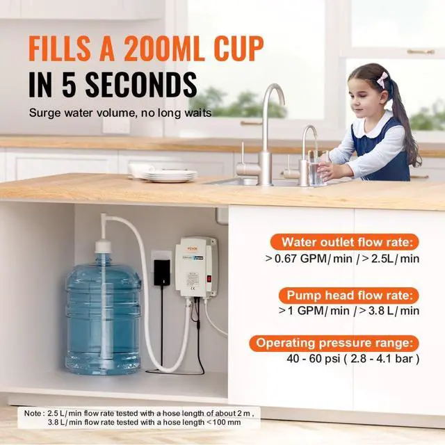 Alt view image 6 of 10 - 1 Gallon Water Dispenser Pump Coffee Maker 1 Gallon Thermal Protection Updated