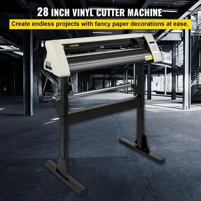 Alt view image 3 of 8 - VEVOR 28" Cutter Vinyl Cutter / Plotter, Sign Cutting Machine W/software + Supplies
