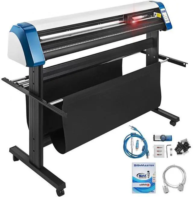 Alt view image 2 of 8 - VEVOR 53" Vinyl Cutter Plotter Sign Cutting Machine Optical Eye Signmaster