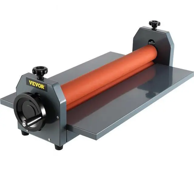 Alt view image 3 of 12 - VEVOR 25.5" 650MM Manual Cold Roll Laminator Laminating Machine