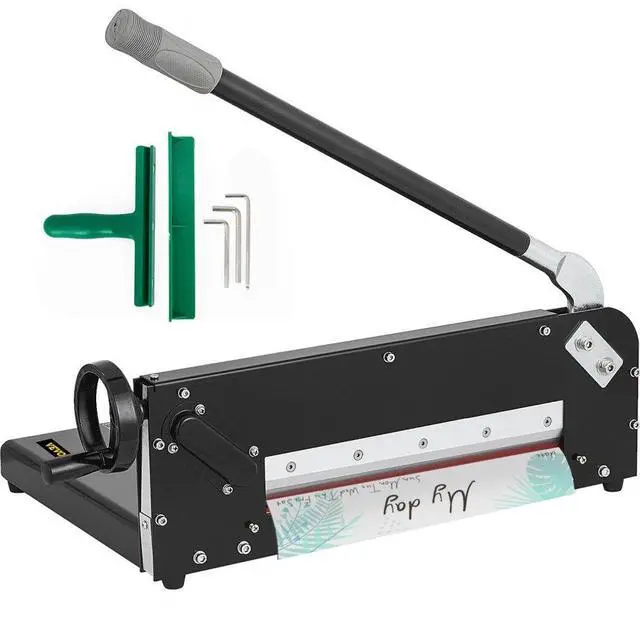 Alt view image 3 of 9 - VEVOR 12" A4 Width Guillotine Paper Cutter Heavy Duty Stack Paper Trimmer