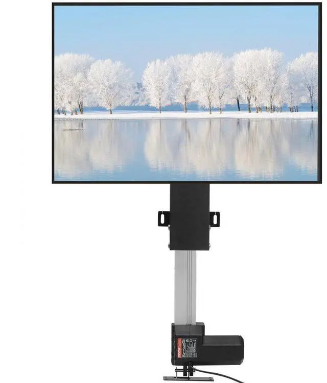 Alt view image 3 of 9 - VEVOR 20" Motorized Tv Lift Bracket With Remote Controller For 14-32" Tvs 500mm