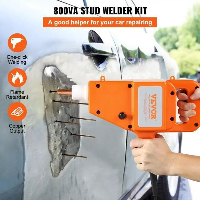 Alt view image 2 of 7 - Stud Welder Starter Spot Puller Hammer Dent Remove Auto Repair Tool