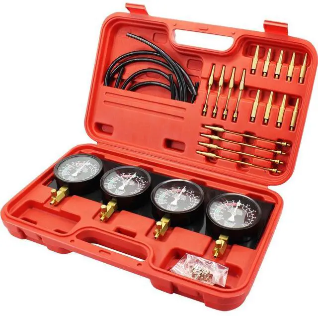 Alt view image 3 of 9 - VEVOR Fuel Vacuum Carburetor Synchronizer Carb Sync 4 Gauge For Yamaha Xj Xs 1100 1200