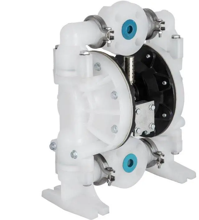 Alt view image 2 of 8 - VEVOR Iin Box Double Diaphragm Air Poly Pump Chemical Industrial 1 Inch
