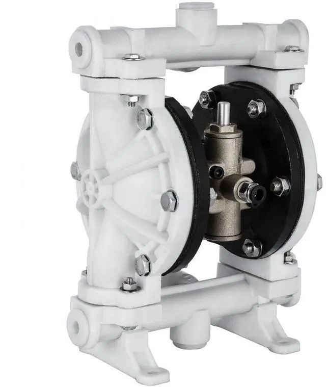 Alt view image 2 of 8 - VEVOR Air-Operated Double Diaphragm Pump 1/2"Inlet Outlet Petroleum Fluid 13GPM 100PSI