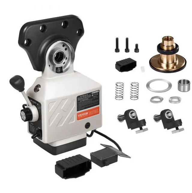 Alt view image 9 of 15 - Power Feed X-Axis 150 Lbs Torque for Bridgeport Type Milling Machines 0-200 RPM