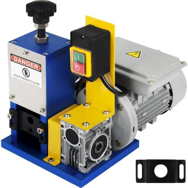 Alt view image 10 of 16 - VEVOR Electric Powered Wire Stripping Machine Cable Stripper Metal Recycle 1/4HP