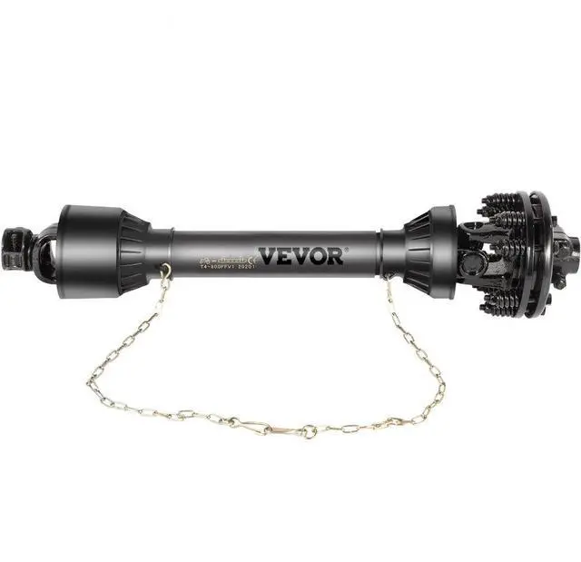 Alt view image 2 of 8 - Vevor Pto Shaft Pto Drive Shaft 1-3/8" 6 Spline Ends T5 43"-57" For Brush Hog