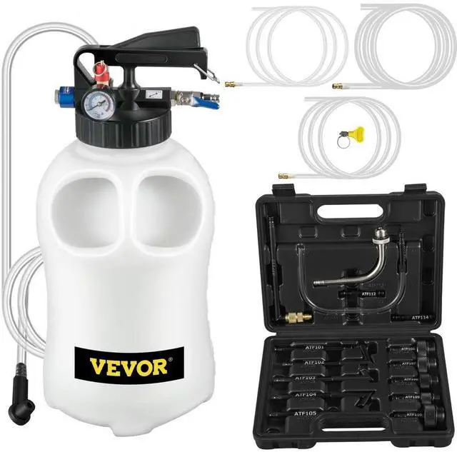Alt view image 2 of 8 - Vevor Transmission Fluid Extractor Dispenser Atf Refill Pump Kit 10l 14 Adapters