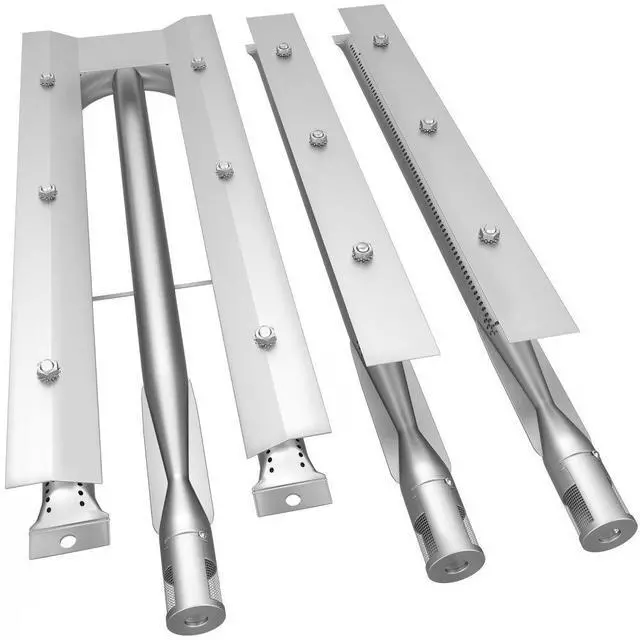 Alt view image 2 of 8 - Vevor Bbq Burners Replacement Burner Grill Part Kit Stainless Steel Gas Bbq Part