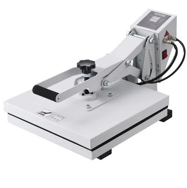Alt view image 2 of 8 - VEVOR Heat Press, 15x15 Heat Press Machine, Fast Heating, High Pressure Heat Press Machine for T-Shirt, Power Digital Industrial Sublimation Printer for Heat Transfer Vinyl, Easy to Use, White