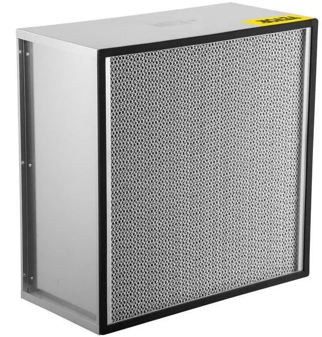 Alt view image 2 of 8 - VEVOR Hepa Filter Replacement Pleated Air Filter 24x24x11.5in Galvanized Frame