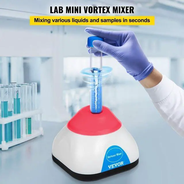 Alt view image 3 of 8 - VEVOR Mini Vortex Mixer Lab Vortex Mixer Shaker 3000rpm 50ml For Lab Paint Ink
