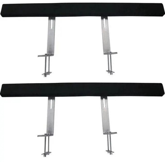 Alt view image 2 of 8 - VEVOR Boat Trailer Guide-ons, 48", 2PCS Rustproof Steel Trailer Guide ons, Trailer Guides with Carpet-Padded Boards, Mounting Parts Included, for Ski Boat, Fishing Boat or Sailboat Trailer