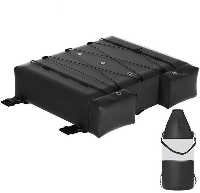 Alt view image 2 of 8 - VEVOR T-Top Storage Bag, for 4 Type II Life Jackets, w/ a Boat Trash Bag, 600D OxfordFabric Life Vests Storage Bag for Most T-Top Boats, Bimini Tops and Pontoon Tops (Life Jackets not Included)