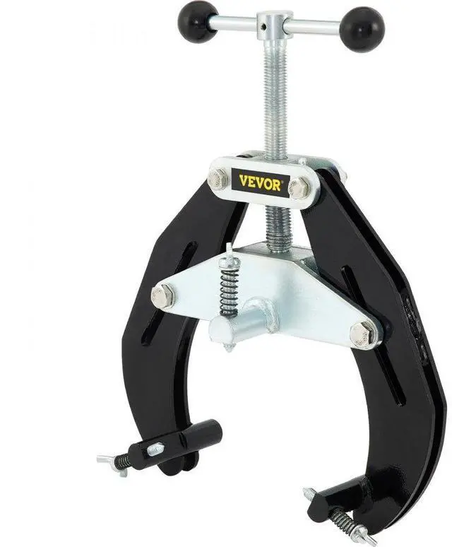 Alt view image 2 of 8 - VEVOR Pipe Clamp, 2 to 6 in, High Strength Ultra Clamp with Quick Acting Screws, Steel Pipe Alignment Tool with Lightweight Design, Black