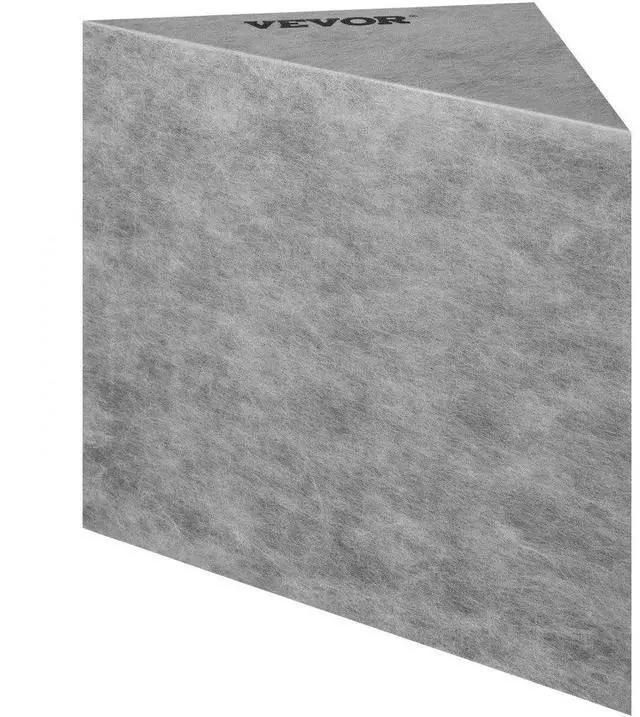 Alt view image 2 of 8 - VEVOR Tile Shower Seat, 22.4" x 16" x 20" Ready to Tile Shower Seat, Factory Waterproof & 100% Leak Proof Tileable Shower Corner Seat, 440lbs Load-Bearing Triangular Board Shower Bench, Grey