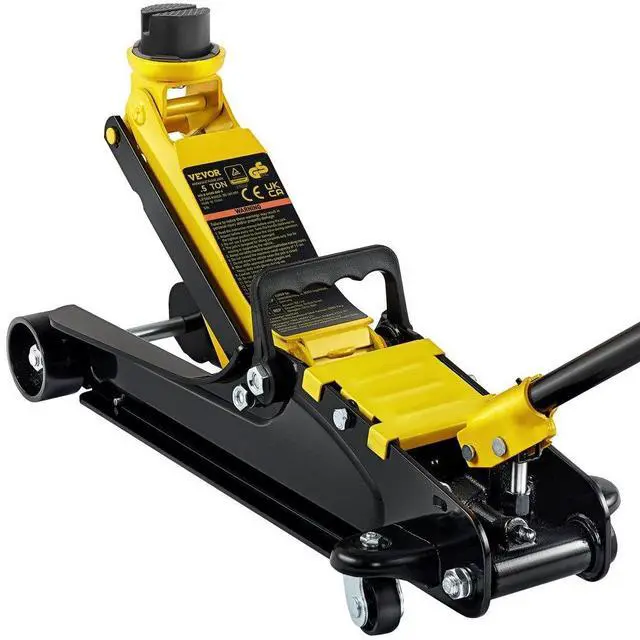Alt view image 2 of 8 - VEVOR Low Profile Floor Jack 2.5 Ton Heavy Steel Single Piston Hydraulic Pump