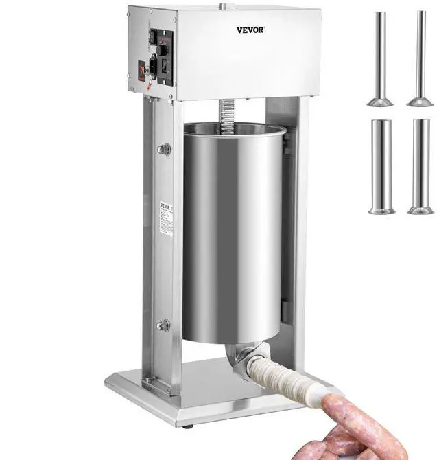 Alt view image 2 of 8 - VEVOR Electric Sausage Stuffer 15L Variable Speed Sausage Maker Stainless Steel