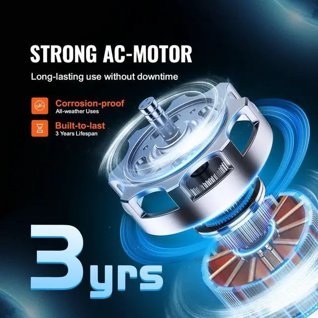 Alt view image 4 of 8 - VEVOR 4 Inch Inline Duct Fan HVAC Exhaust Blower Kit AC Variable Speed Control