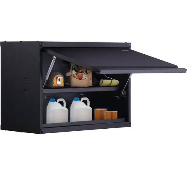 Alt view image 2 of 8 - VEVOR Wall-Mounted Metal Storage Cabinet w/ Adjustable Shelf 120lbs per Shelf