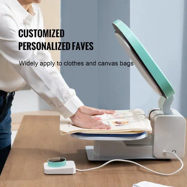 Alt view image 6 of 8 - VEVOR Auto Heat Press 12x15in Professional Heat Transfer Autopress DIY T-shirts