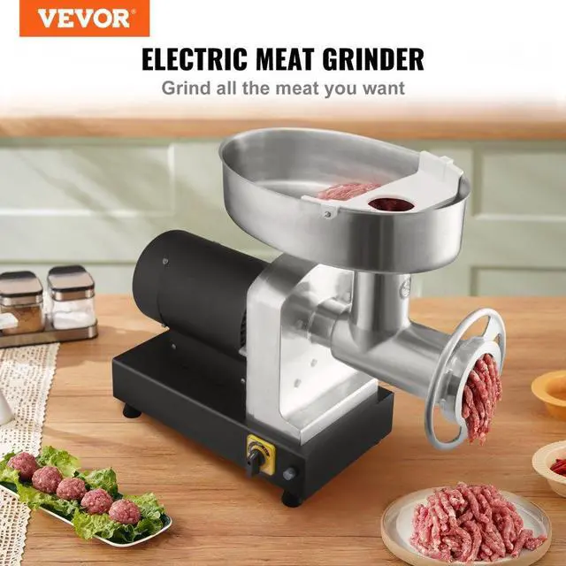 Alt view image 2 of 14 - VEVOR Heavy Duty Electric Meat Grinder 992 Lb/H Capacity 1100W Sausage Stuffer