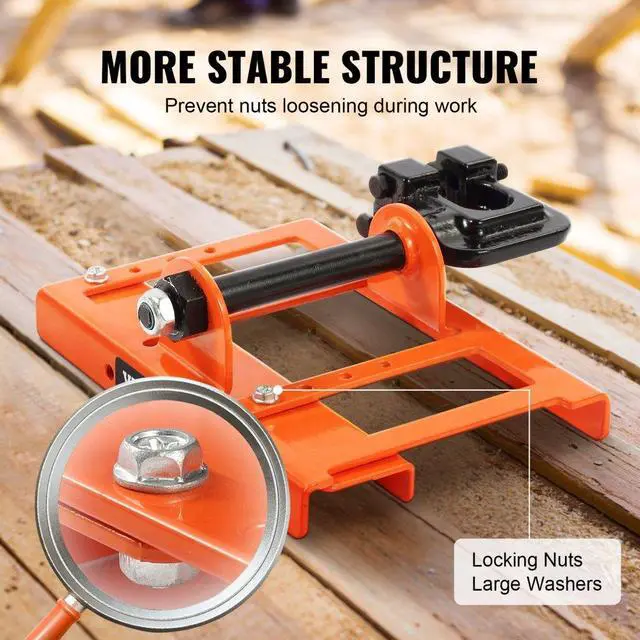 Alt view image 3 of 7 - VEVOR Chainsaw Mill, Vertical Lumber Cutting Guide with 2"-6" Cutting Width, Cast Iron Portable Timber Chainsaw Attachment, Lightweight Wood Timber Milling Attachment for Builders and Woodworkers