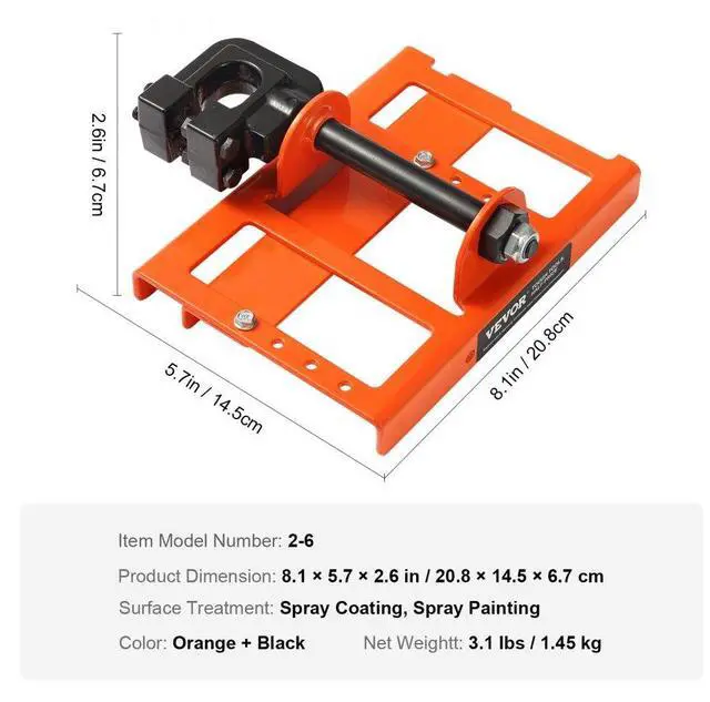 Alt view image 7 of 7 - VEVOR Chainsaw Mill, Vertical Lumber Cutting Guide with 2"-6" Cutting Width, Cast Iron Portable Timber Chainsaw Attachment, Lightweight Wood Timber Milling Attachment for Builders and Woodworkers