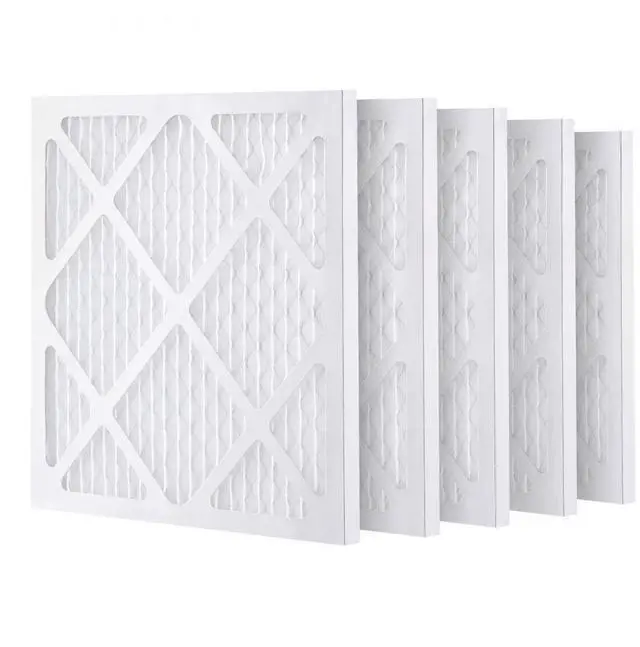 Main image of VEVOR Protective Pre Filters, 5 Pack, 15.75'' x 15.75'' Air Filter Replacement, High-efficient Stage 1 Filters Compatible w/ BlueDri & VEVOR Scrubber, Air Purifiers, Water Damage Restoration Equipment