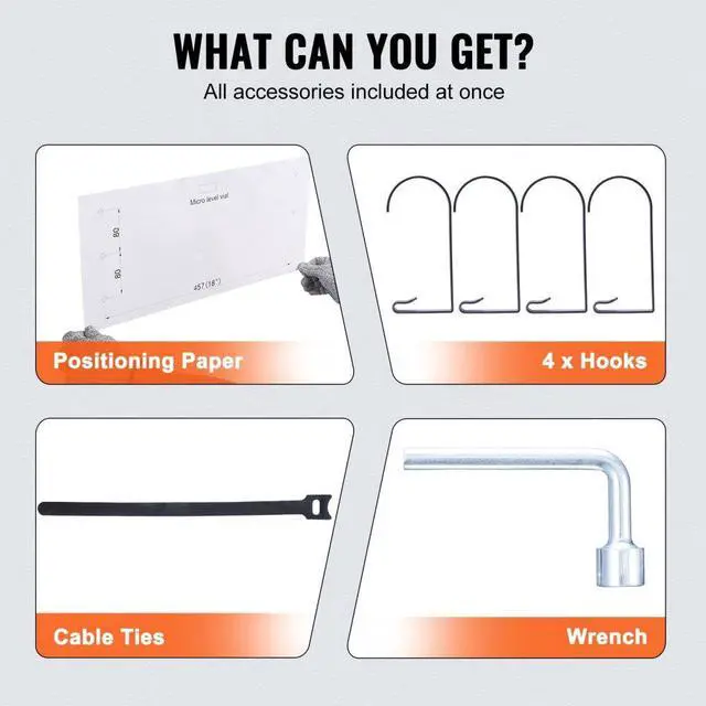 Alt view image 5 of 7 - VEVOR Garage Storage Shelving, 2 Pack, 6 x 2 ft Heavy Duty Garage Shelves Wall Mounted, 1000 lbs Load Capacity(Total) Garage Storage Rack Floating Shelves, Suitable for Shop, Shed, Garage Storage