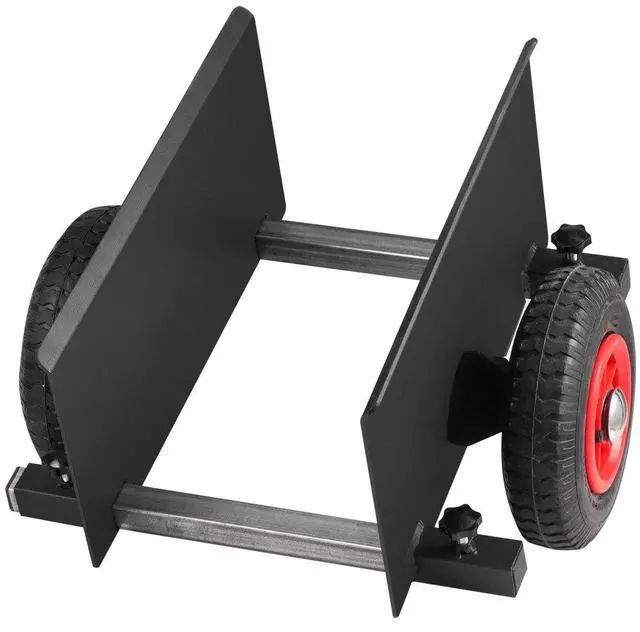 Main image of VEVOR Panel Dolly, 600LBS Capacity Slab Dolly, Heavy-duty Drywall Mover with 8" Pneumatic Wheels, Adjustable Clamp Panel Cart for Drywall Sheet, Material Handling, All Terrain Moving Cart