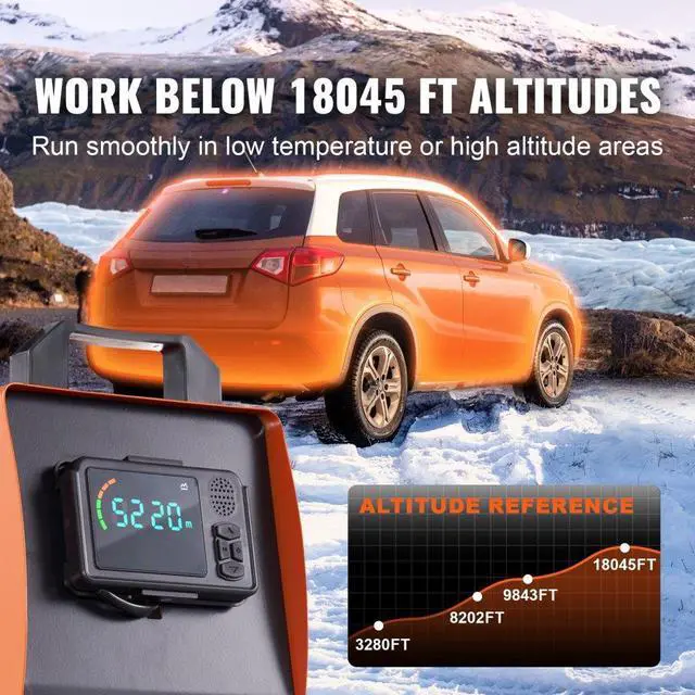 Alt view image 4 of 14 - VEVOR Diesel Air Heater All-in-one 12V 5KW Bluetooth App LCD for Car RV Indoors