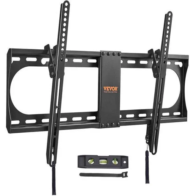 Main image of VEVOR Universal TV Wall Mount, Low Profile TV Mount Fits for Most 37-70 inch TVs, Tilt Wall Mount TV Brackets, Max VESA 600x400mm, Holds up to 132 lbs