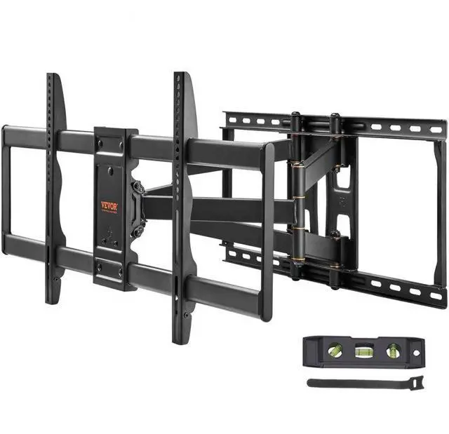 Main image of VEVOR Full Motion TV Mount Fits for Most 37-90 inch TVs, Swivel Tilt Horizontal Adjustment TV Wall Mount Bracket with 4 Articulating Arms, Max VESA 600x400mm, Holds up to 165 lbs