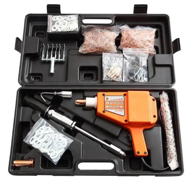 Main image of VEVOR Stud Welder Dent Repair Kit, 800W Spot Welder Stud with 5 Welding Mode, Auto Body Dent Welder Repair Machine with 13 Types of Welding Accessories for Car, Truck, Motorcycle Dent Repair
