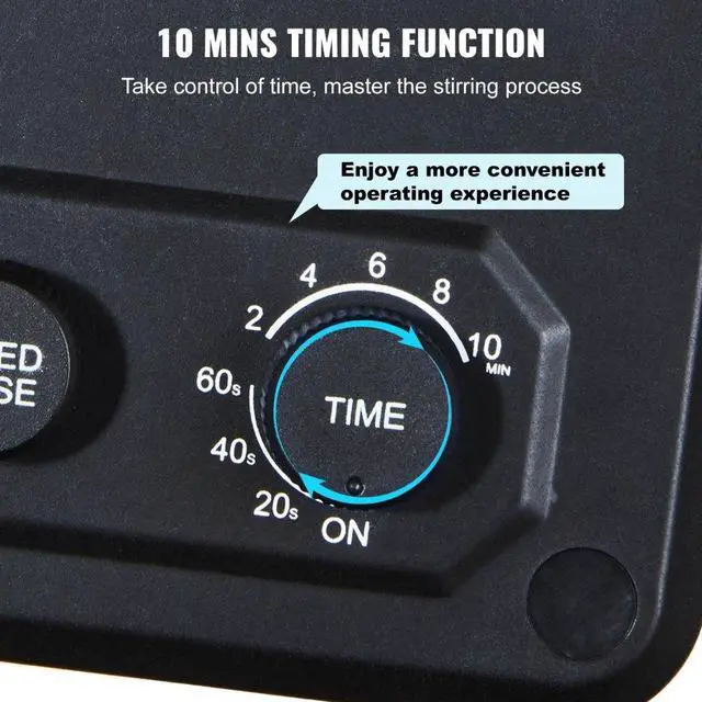 Alt view image 6 of 7 - VEVOR Milkshake Maker Machine, 375W Commercial Milk Shake Maker Mixer, Single Head Drink Mixer Blender Machine, 3-Speed Milkshake Blender with 27.7oz Stainless Steel Cup for Commercial