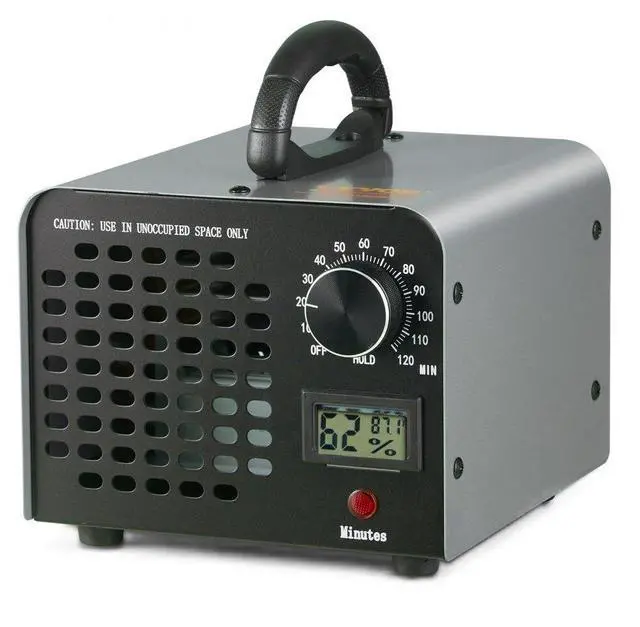 Main image of VEVOR Ozone Generator, 36000mg/h Ozone Machine Odor Remover, High Capacity Commercial/Industrial Ozone Generator Machine, Home Air Ionizers Deodorizer with 0-120 min Time Setting for Rooms, Cars, Pets
