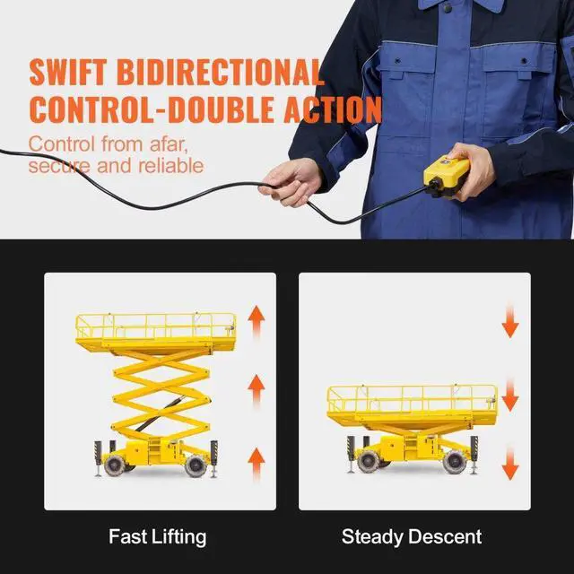 Alt view image 5 of 7 - VEVOR Hydraulic Pump, 8 Quart Hydraulic Power Unit, Double Acting Dump Trailer Pump, 0.91 GPM Flow Rate, 3200 PSI Max Relief Pressure, DC 12V Hydraulic Pump for Dump Trailer Car Lifting