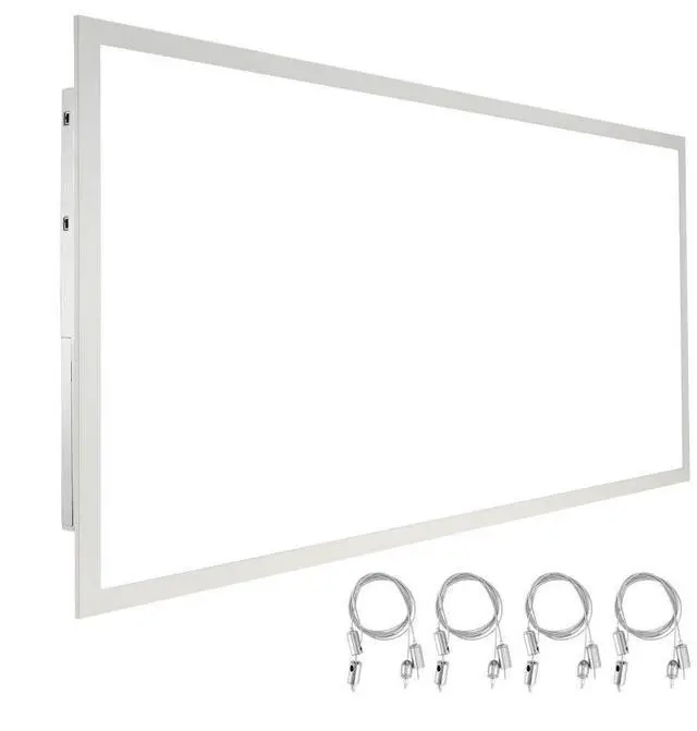 Main image of VEVOR 1 Pack 2x4 FT LED Flat Panel Light, 6000LM 50W, Surface Mount LED Drop Ceiling Light Fixture with Adjustable Color Temperature 3500K/4000K/5000K, Ultra Thin for Home Off Tested to UL Standards