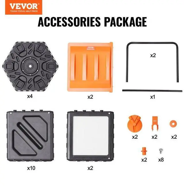 Alt view image 7 of 7 - VEVOR Compost Bin, 37-Gal Dual Chamber Composting Tumbler, High Volume Two Rotating Chambers with 2 Sliding Door and Steel Frame, BPA Free Composter Bin Tumbler for Garden, Kitchen, Yard, Outdoor