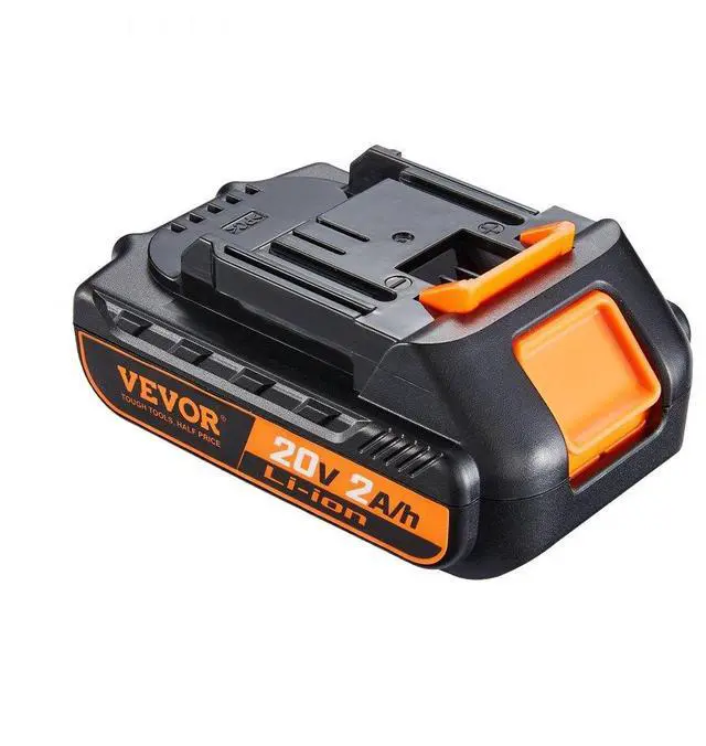 Alt view image 3 of 7 - VEVOR 20V 2.0Ah Lithium-Ion Battery - High-Capacity Replacement Battery Pack for Power Tools Batteries, Compatible with 20V Cordless Power Tools
