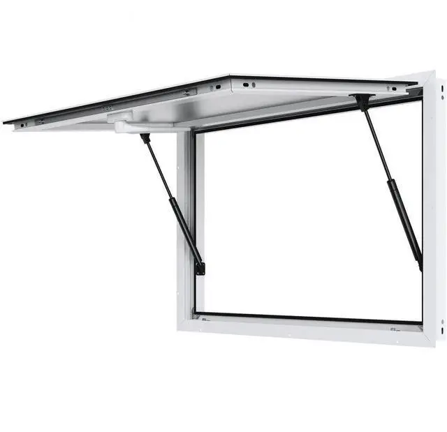 Main image of VEVOR Concession Window 48"x36", Aluminum Alloy Food Truck Service Window with Awning Door & Drag Hook, Up to 85 Degrees Stand Serving Window for Food Trucks Concession Trailers, Glass Not Included