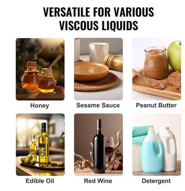 Alt view image 6 of 7 - VEVOR Liquid Filling Machine, 50-5000 g Weighing Capacity, Automatic Bottle Filler Machine Bottling Machine Gear Pump Digital Control for Honey, Oil, Wine, Detergent, Viscous Liquids (Single Nozzle)